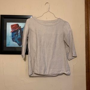 Not Perfect Linen S/M, January with bust darts.